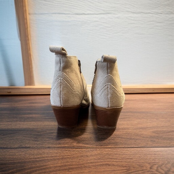 Zara suede cowboy booties, Size 38 (7.5) - Picture 4 of 7